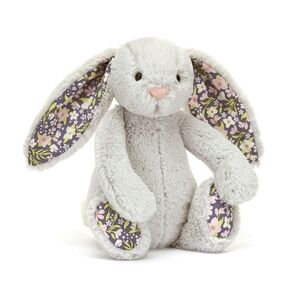 Jellycat Blossom Silver Bunny 'Bloom' Plush